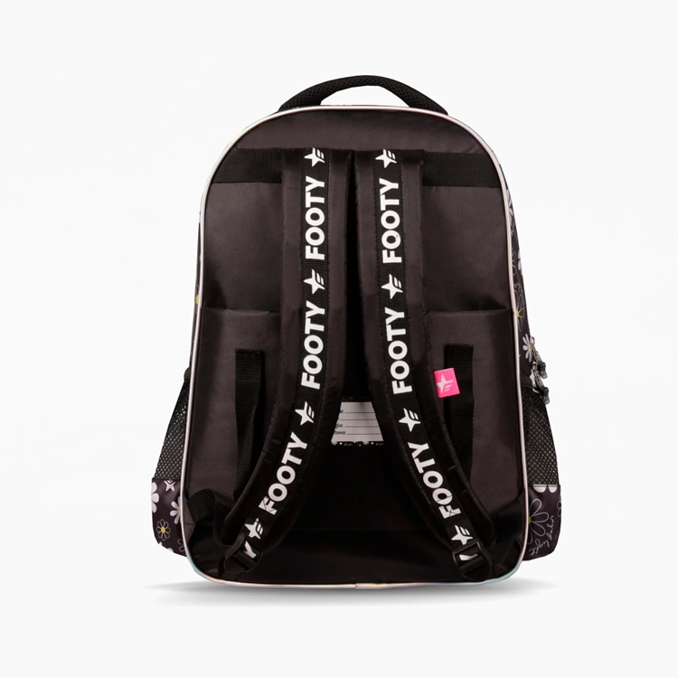 Mochila Escolar Footy 2026 Ohlala Negra 18" Art.F26393